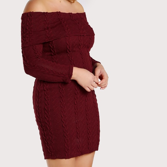 Plus Size Candace Ribbed Knit Bodycon - Picture 2 of 5